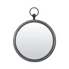 Clearance Straluma Ronde spiegel zink/grijs groot 46 cm