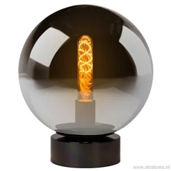 Cheap Straluma Ronde tafellamp smokey glas