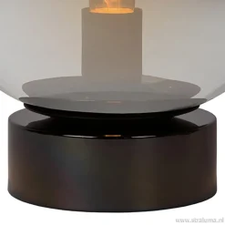 Cheap Straluma Ronde tafellamp smokey glas