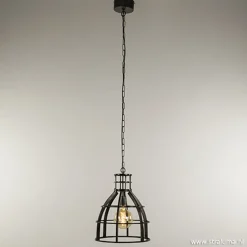 Flash Sale Straluma Ruw metalen hanglamp antiek zwart