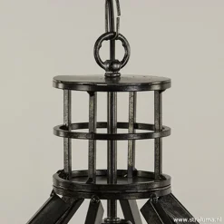 Flash Sale Straluma Ruw metalen hanglamp antiek zwart