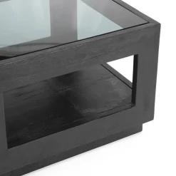Sale Straluma Salontafel Liam 60x60x40 cm - zwart