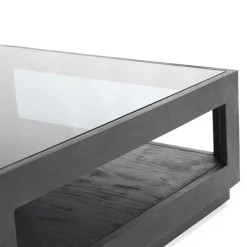 Best Straluma Salontafel Liam 95x95x35 cm -zwart