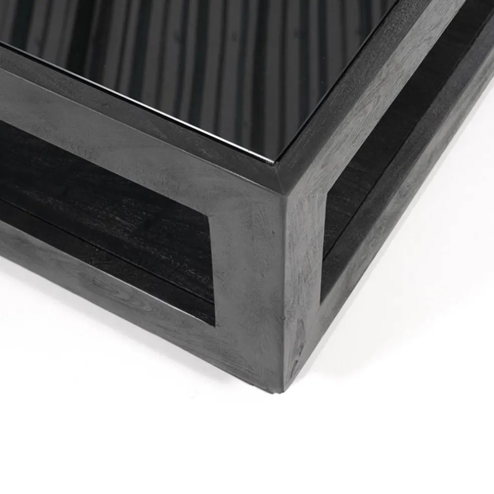 Best Straluma Salontafel Liam 95x95x35 cm -zwart