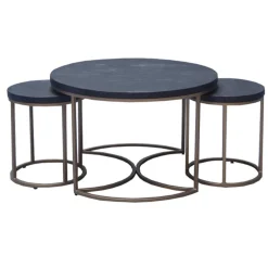 Discount Straluma Salontafel set van 3 zwart