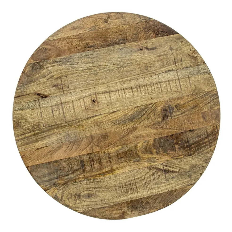 Discount Straluma Salontafel Yana mangohout rond Ø80 cm