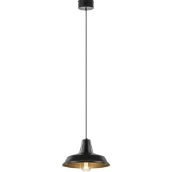 Clearance Straluma Scandinavische hanglamp zwart met goud 36 cm