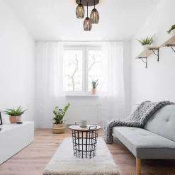 New Straluma Scandinavische 3-lichts plafondlamp mat zwart