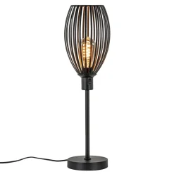 Best Straluma Scandinavische tafellamp mat zwart