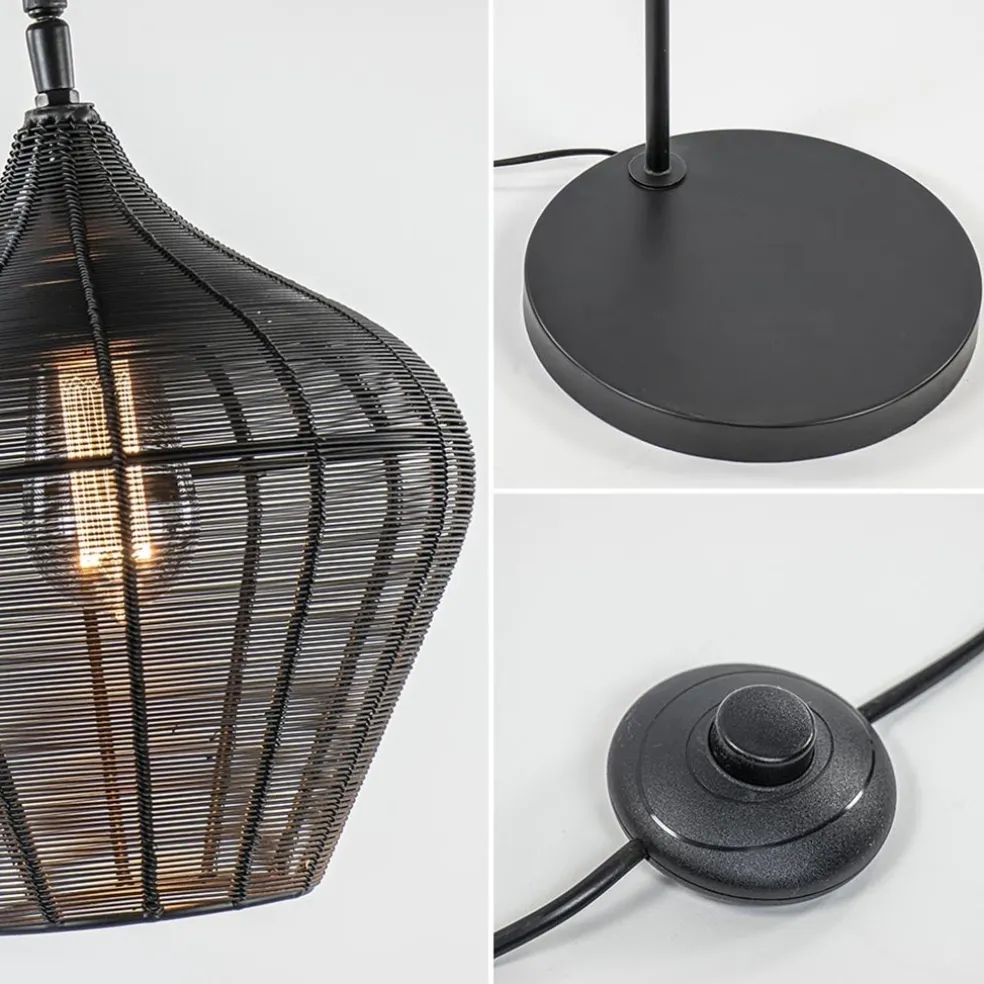 Cheap Straluma Scandinavische vloerlamp Alvaro mat zwart