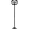 Sale Straluma Scandinavsiche vloerlamp zwart met draadkorf
