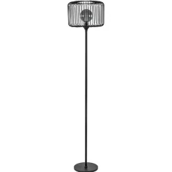 Sale Straluma Scandinavsiche vloerlamp zwart met draadkorf