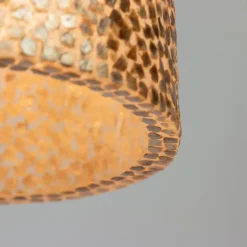 Outlet Straluma Schelpen hanglamp goud rond