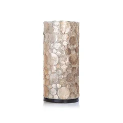 Flash Sale Straluma Schelpen tafellamp cilinder goud/bruin