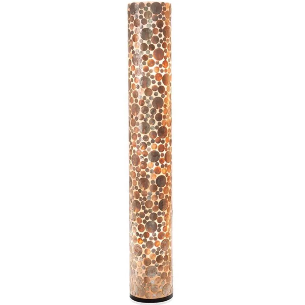 Flash Sale Straluma Schelpen vloerlamp goud cilinder groot