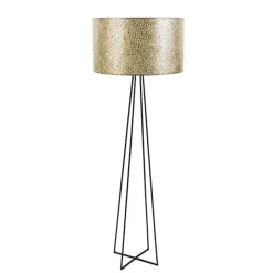 Best Straluma Schelpen vloerlamp met metaal groot