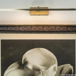 Best Straluma Schilderij wandlamp brons met dimbaar LED