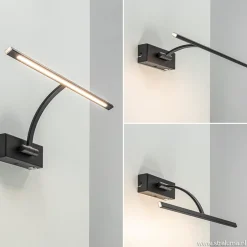 Best Straluma Schilderijlamp Matisse zwart 34cm