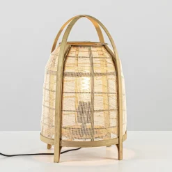 Cheap Straluma Sfeervolle tafellamp Jacinto naturel Light and Living