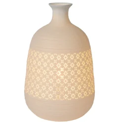 Best Straluma Sfeervolle tafellamp wit porselein decoratief