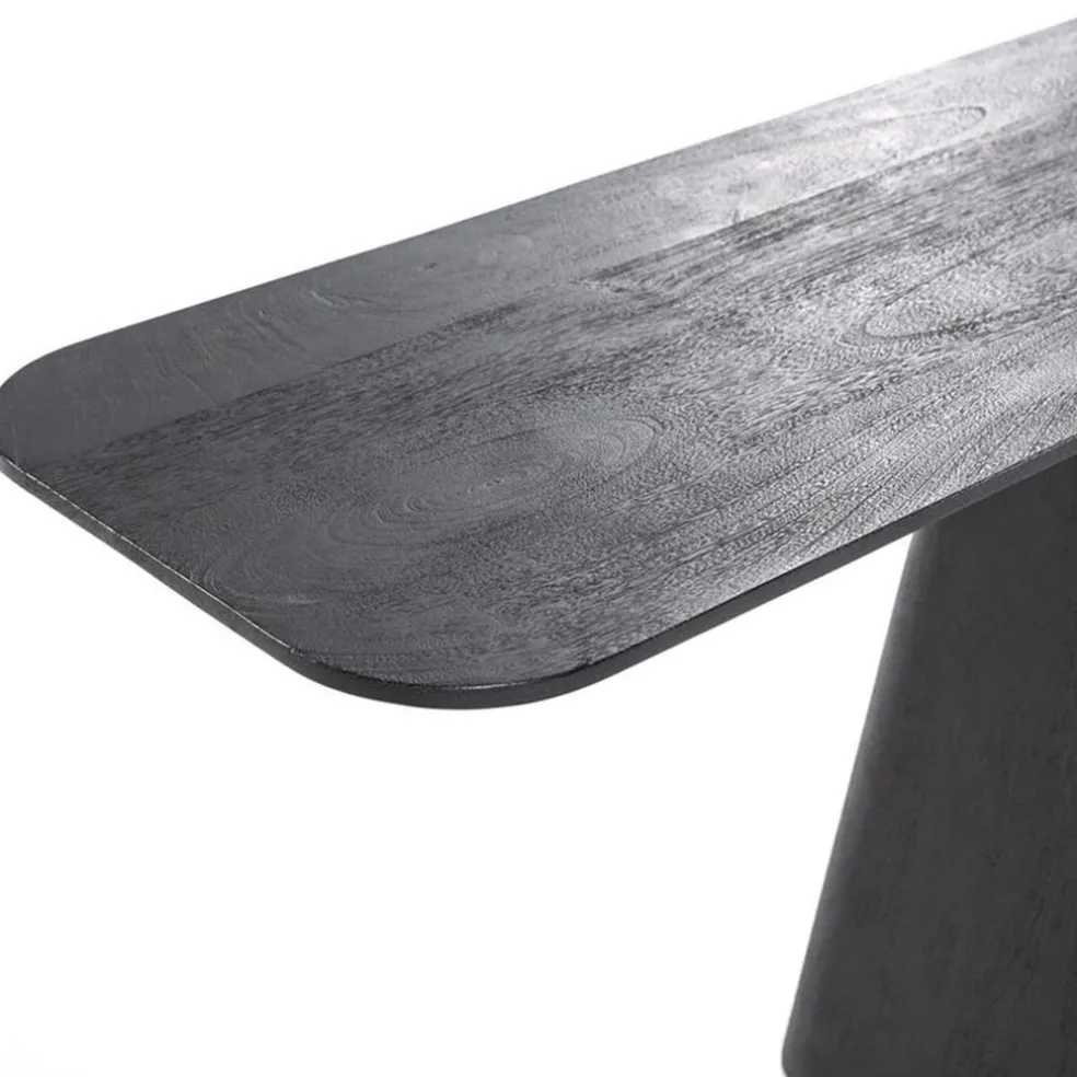 Discount Straluma Sidetable Aron 180x 40 cm - zwart