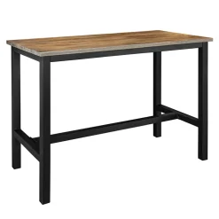 Store Straluma Sidetable zwart/hout