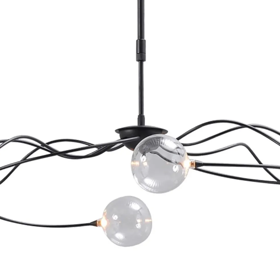 Flash Sale Straluma Sierlijke LED hanglamp met helder glas dimbaar
