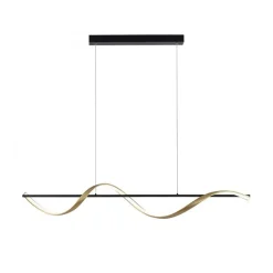 New Straluma Smart hanglamp antraciet/goud inclusief remote