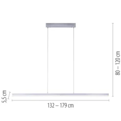 Sale Straluma Smart hanglamp balk verstelbaar aluminium