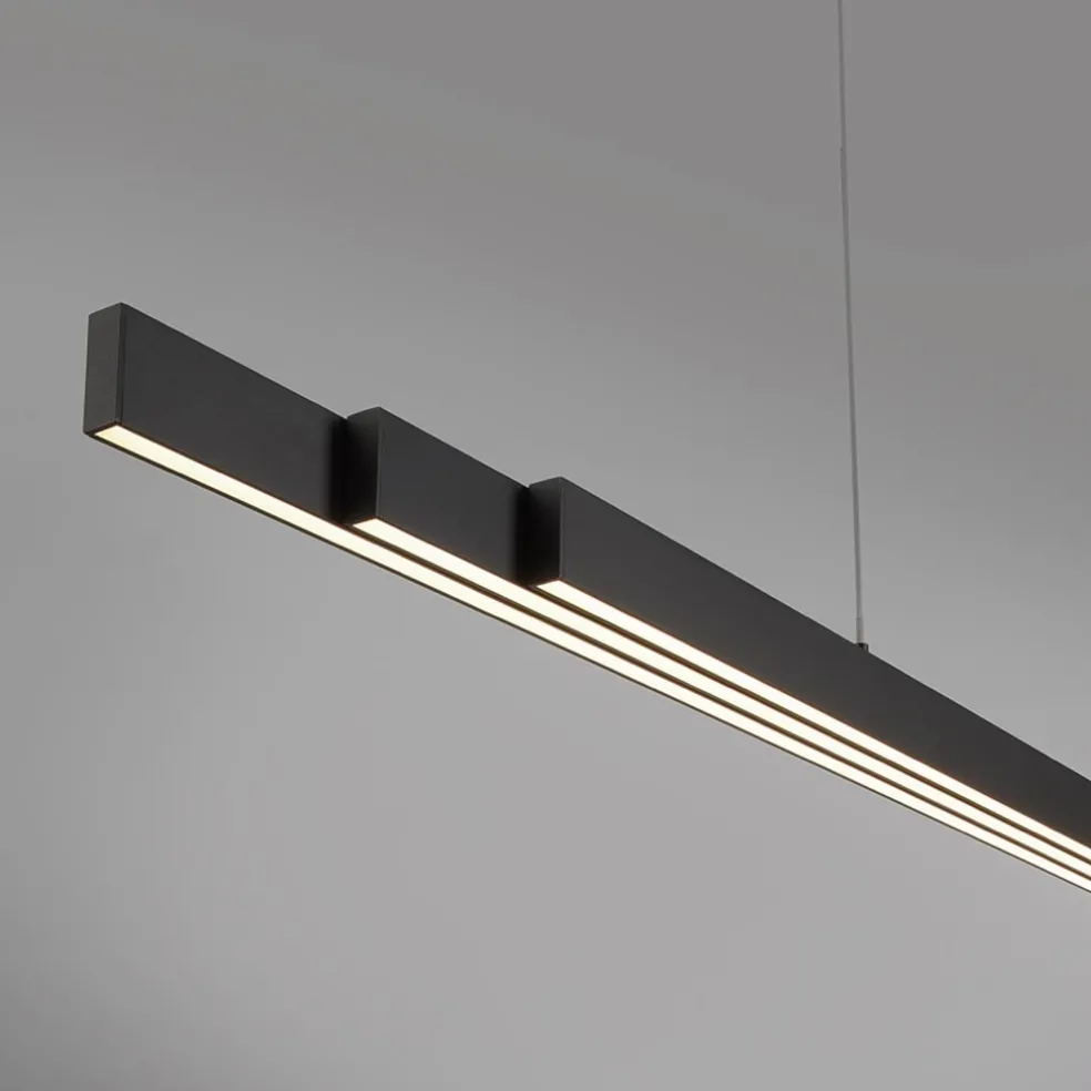 Online Straluma Smart hanglamp mat zwart verstelbaar