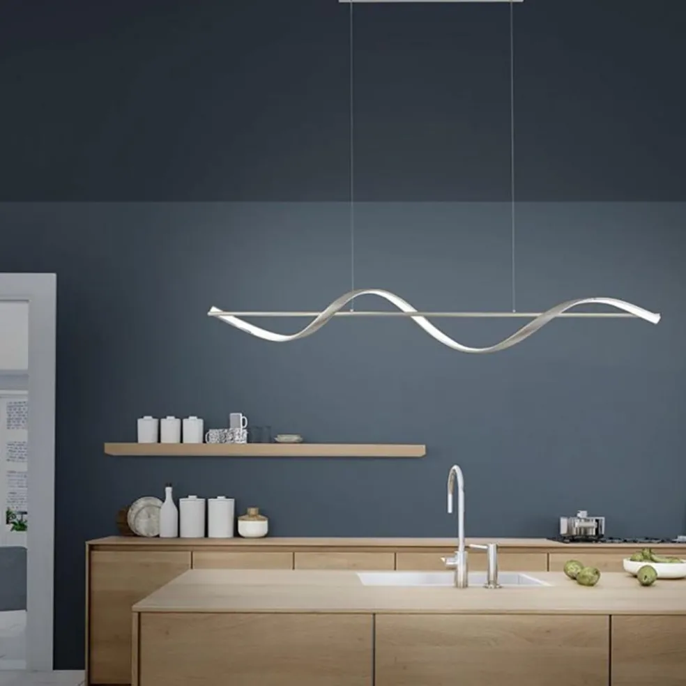 Fashion Straluma Smart hanglamp spiraal staal
