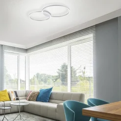 Store Straluma Smart plafondlamp aluminium ringen dimbaar