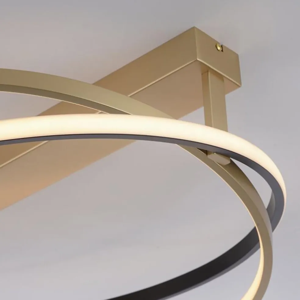 Flash Sale Straluma Smart Plafondlamp LED goud verstelbaar