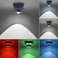 Hot Straluma Smart plafondlamp met lens antraciet