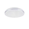 Online Straluma Smart plafondlamp wit met chroom IP44