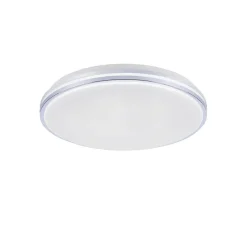 Online Straluma Smart plafondlamp wit met chroom IP44