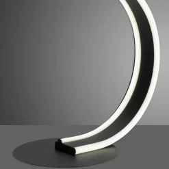 Outlet Straluma Smart tafellamp antraciet met dimbaar LED