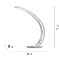 Cheap Straluma Smart tafellamp boog aluminium met LED