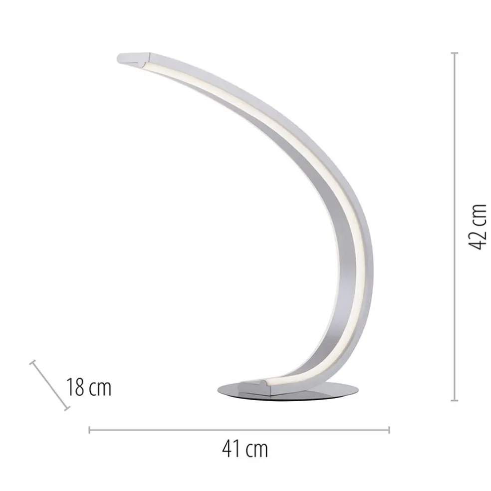Cheap Straluma Smart tafellamp boog aluminium met LED