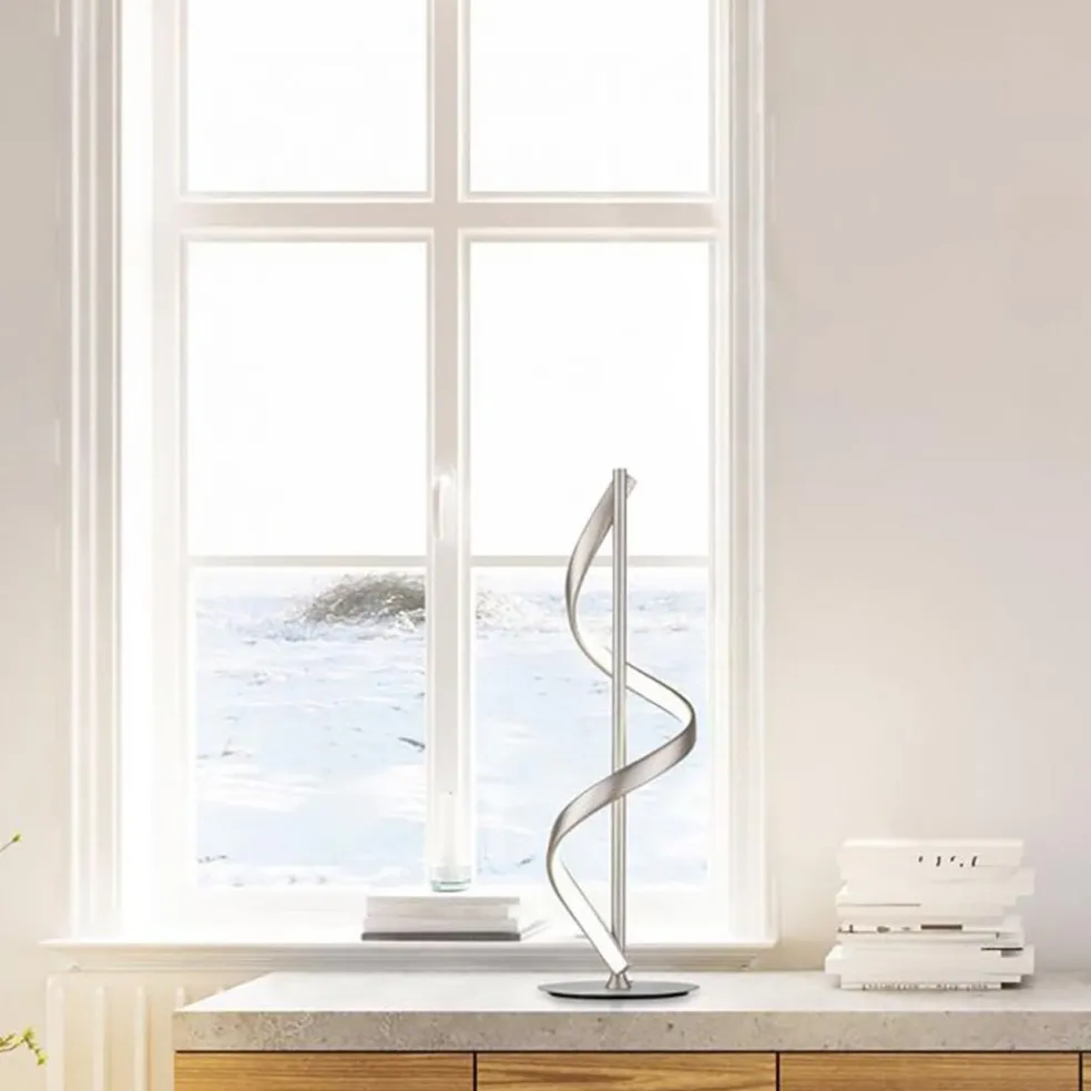 New Straluma Smart tafellamp LED dimbaar staal