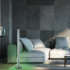 Best Straluma Smart vloerlamp 2-lichts aluminium
