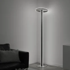 Sale Straluma Smart vloerlamp staal met dimbaar LED