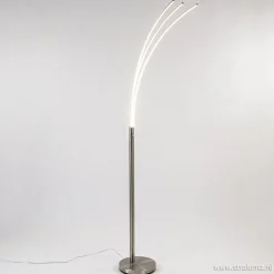 New Straluma Staal boog vloerlamp LED dimbaar