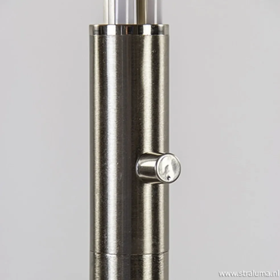 New Straluma Staal boog vloerlamp LED dimbaar