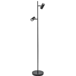 Cheap Straluma Staande Burgos spot dubbel zwart 3-step