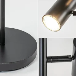 Cheap Straluma Staande Burgos spot dubbel zwart 3-step