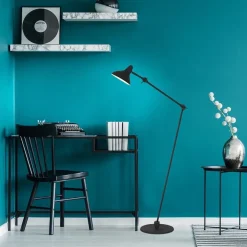 Sale Straluma Staande leeslamp Anne Kasket zwart