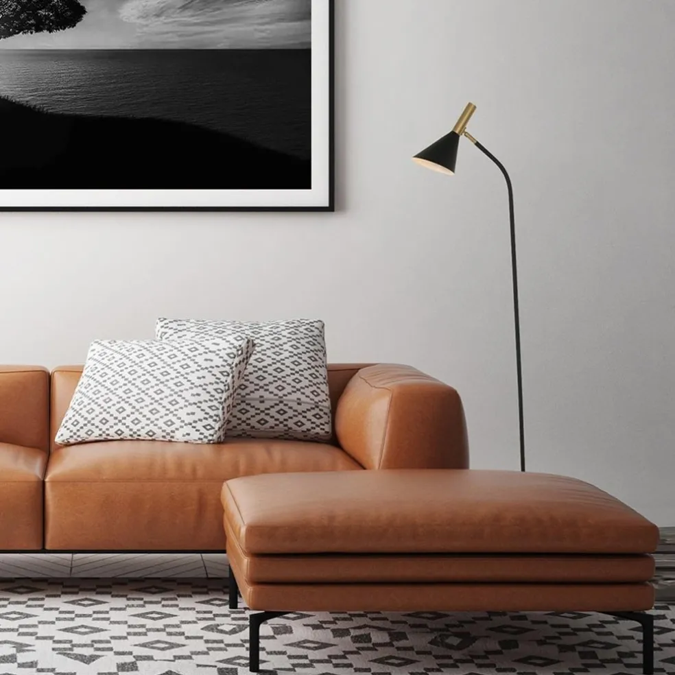 New Straluma Staande leeslamp Anne's Choice zwart/goud
