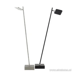 Fashion Straluma Staande leeslamp Blok zwart incl.dimmer