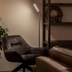 Best Sale Straluma Staande leeslamp nikkel met dimmer